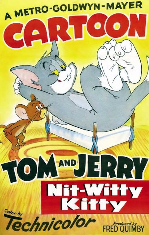 Смотреть фильм Не бейте кота по голове / Nit-Witty Kitty (1951) онлайн 
