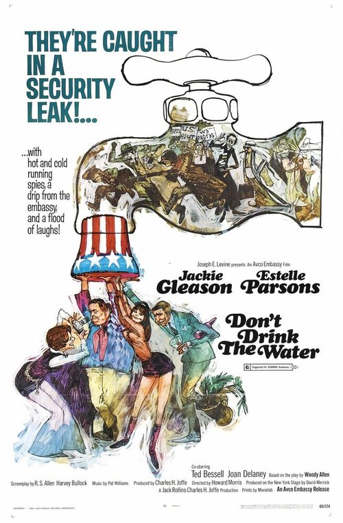 Смотреть фильм Не пейте воду / Don't Drink the Water (1969) онлайн в хорошем качестве SATRip