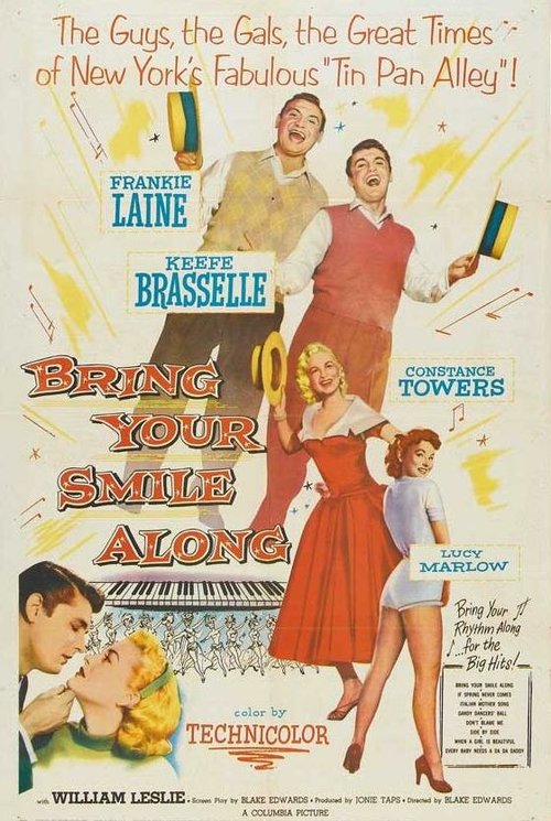 Смотреть фильм Не расставайся с улыбкой / Bring Your Smile Along (1955) онлайн в хорошем качестве SATRip