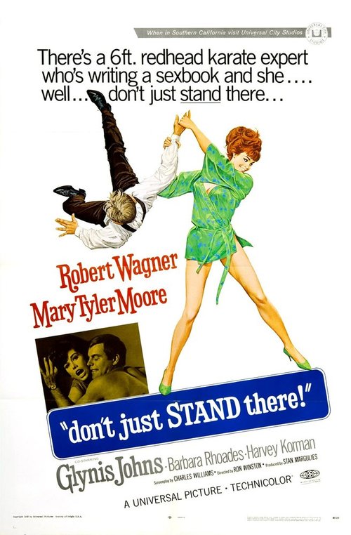 Смотреть фильм Не стоит там стоять / Don't Just Stand There (1968) онлайн в хорошем качестве SATRip