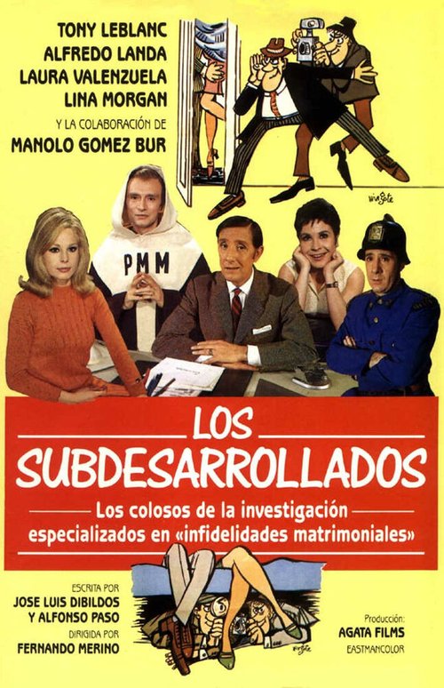 Смотреть фильм Недоразвитые / Los subdesarrollados (1968) онлайн в хорошем качестве SATRip