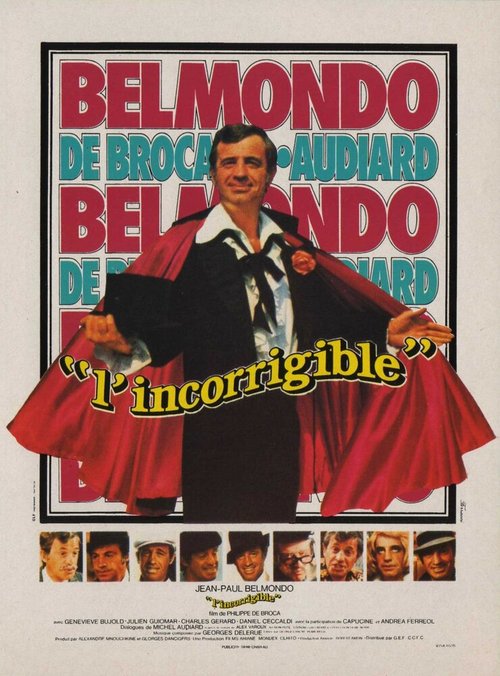 Смотреть фильм Неисправимый / L'incorrigible (1975) онлайн в хорошем качестве SATRip