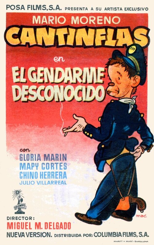 Смотреть фильм Неизвестный жандарм / El gendarme desconocido (1941) онлайн в хорошем качестве SATRip