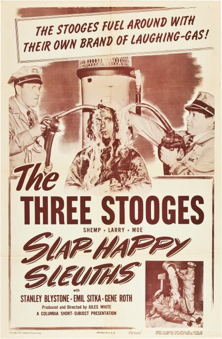 Смотреть фильм Нелепые сыщики / Slaphappy Sleuths (1950) онлайн 