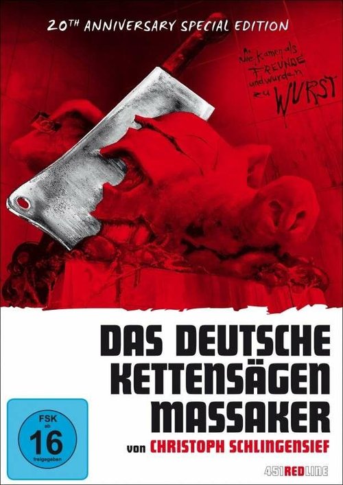 Смотреть фильм Немецкая резня механической пилой / Das deutsche Kettensägen Massaker (1990) онлайн в хорошем качестве HDRip