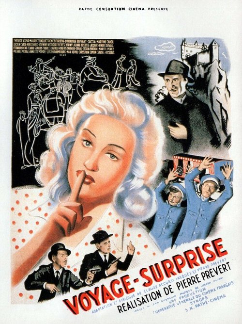 Смотреть фильм Неожиданное путешествие / Voyage surprise (1947) онлайн в хорошем качестве SATRip