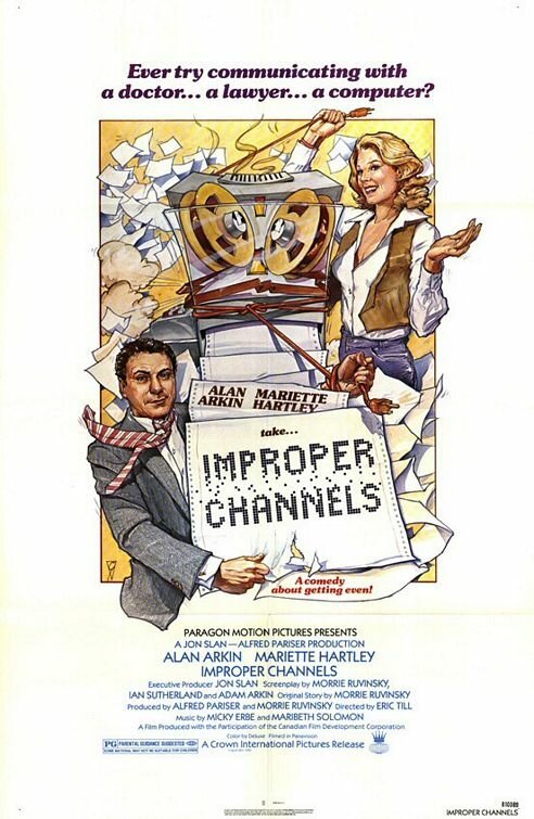 Смотреть фильм Неподходящие каналы / Improper Channels (1981) онлайн в хорошем качестве SATRip