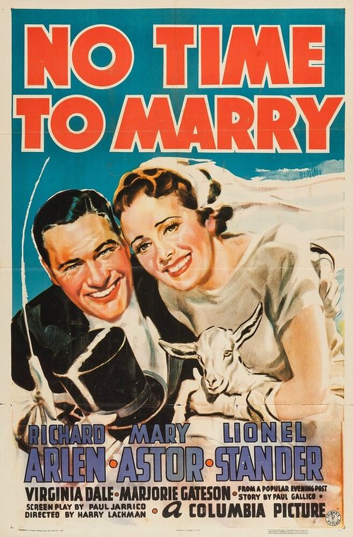 Смотреть фильм Нет времени для замужества / No Time to Marry (1938) онлайн в хорошем качестве SATRip