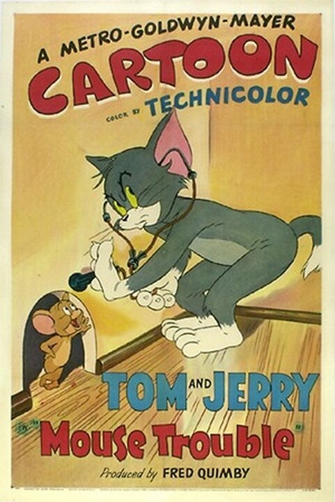 Смотреть фильм Неуловимый мышонок / Mouse Trouble (1944) онлайн 