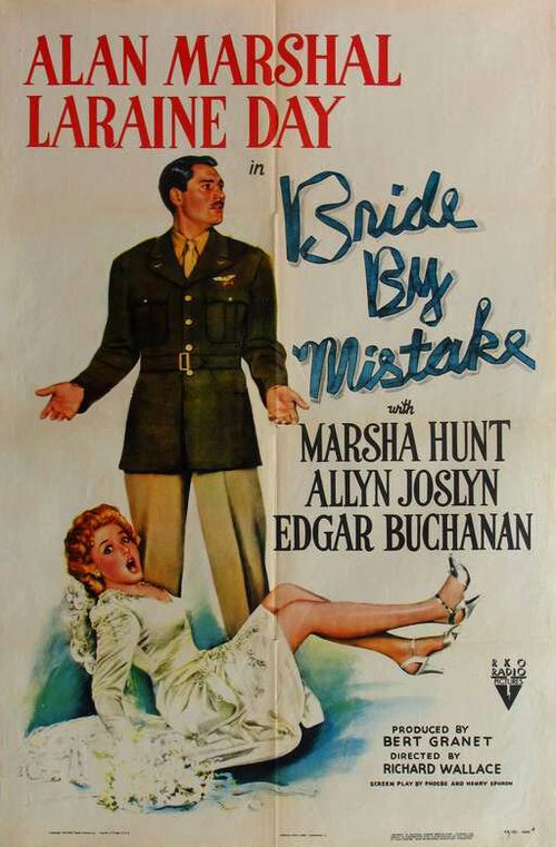 Смотреть фильм Невеста по ошибке / Bride by Mistake (1944) онлайн в хорошем качестве SATRip
