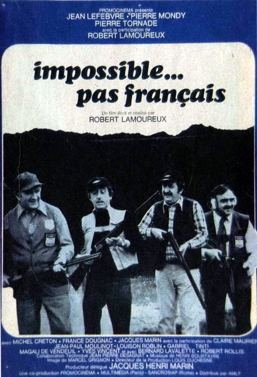 Смотреть фильм Невозможный французский шаг / Impossible... pas français (1974) онлайн в хорошем качестве SATRip