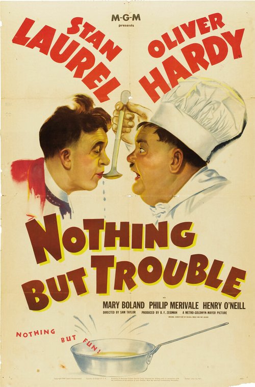 Смотреть фильм Ничего, кроме проблемы / Nothing But Trouble (1944) онлайн в хорошем качестве SATRip