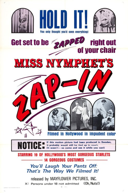 Смотреть фильм Нимфетки / Miss Nymphet's Zap-In (1970) онлайн в хорошем качестве SATRip