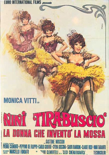 Смотреть фильм Нини Тирабушо / Ninì Tirabusciò, la donna che inventò la mossa (1970) онлайн в хорошем качестве SATRip