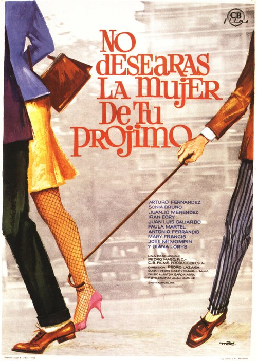 Смотреть фильм No desearás la mujer de tu prójimo (1968) онлайн в хорошем качестве SATRip