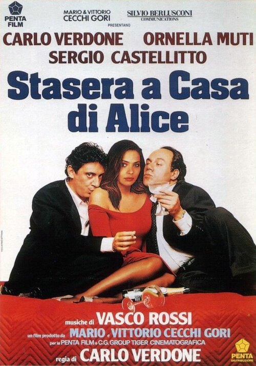Смотреть фильм Ночь с Алисой / Stasera a casa di Alice (1990) онлайн в хорошем качестве HDRip