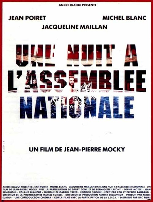 Смотреть фильм Ночь в национальной ассамблее / Une nuit à l'Assemblée Nationale (1988) онлайн в хорошем качестве SATRip