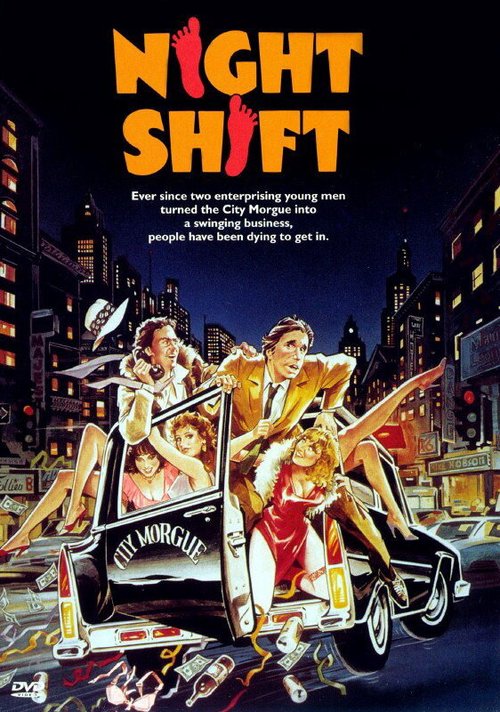 Смотреть фильм Ночная смена / Night Shift (1982) онлайн в хорошем качестве SATRip