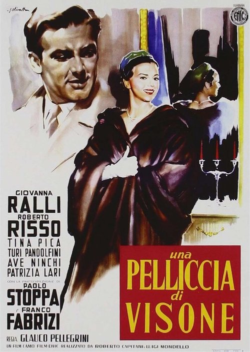 Смотреть фильм Норковое манто / Una pelliccia di visone (1957) онлайн в хорошем качестве SATRip