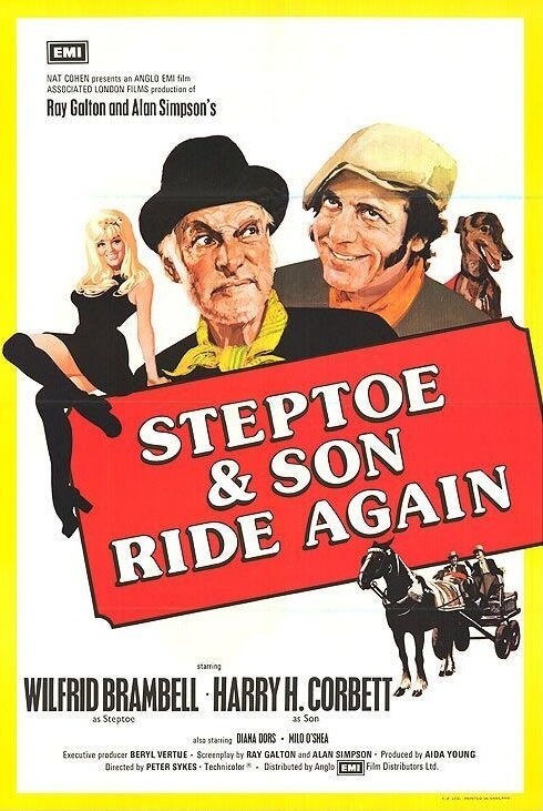 Смотреть фильм Новая поездка Степту и сына / Steptoe and Son Ride Again (1973) онлайн в хорошем качестве SATRip