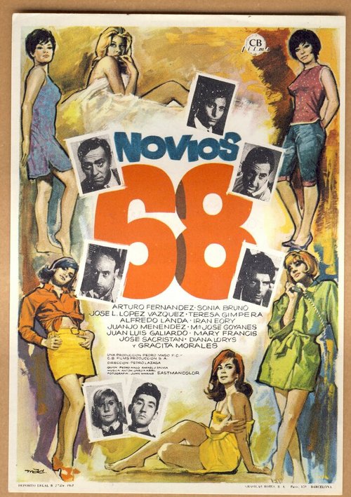 Смотреть фильм Novios 68 (1967) онлайн в хорошем качестве SATRip