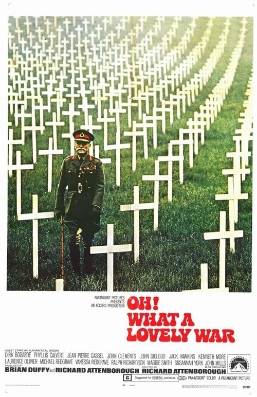 Смотреть фильм О, что за чудесная война / Oh! What a Lovely War (1969) онлайн в хорошем качестве SATRip