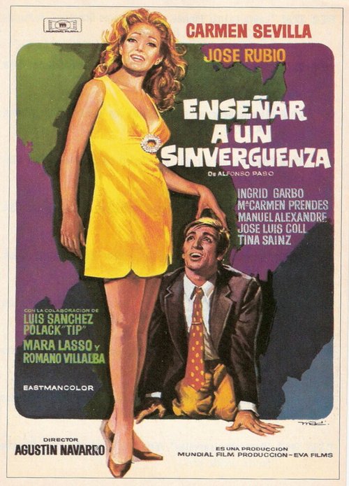 Смотреть фильм Обучить мерзавца / Enseñar a un sinvergüenza (1970) онлайн в хорошем качестве SATRip