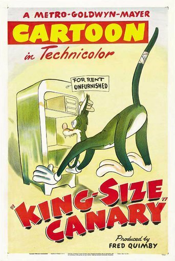 Смотреть фильм Очень большая канарейка / King-Size Canary (1947) онлайн 