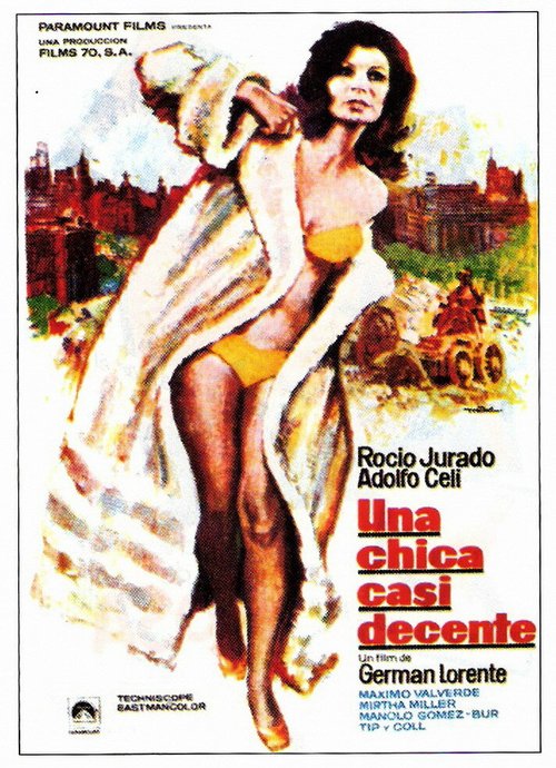 Смотреть фильм Очень красивая девушка / Una chica casi decente (1971) онлайн в хорошем качестве SATRip