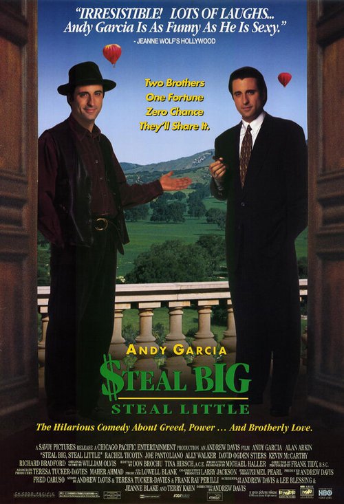 Смотреть фильм Один из двух / Steal Big Steal Little (1995) онлайн в хорошем качестве HDRip