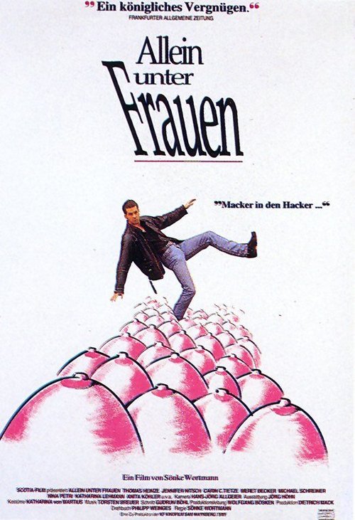 Смотреть фильм Один среди женщин / Allein unter Frauen (1991) онлайн в хорошем качестве HDRip