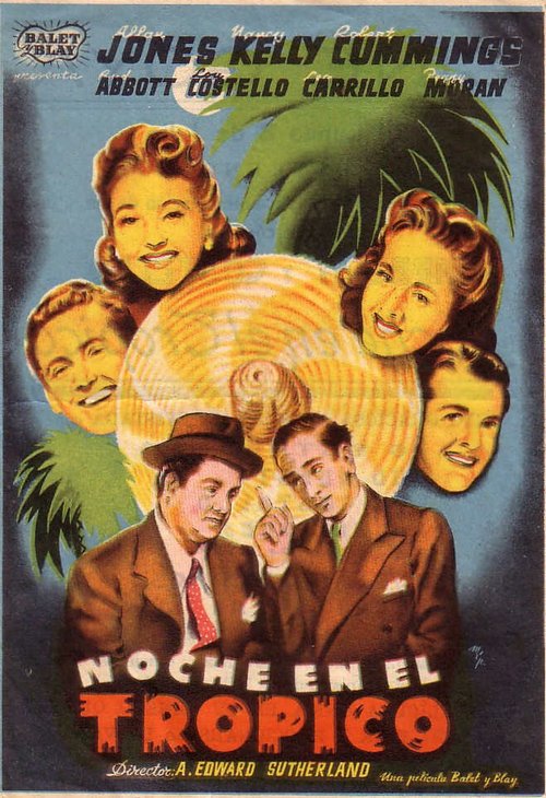 Смотреть фильм Одна ночь в тропиках / One Night in the Tropics (1940) онлайн в хорошем качестве SATRip