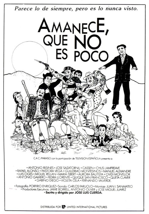 Смотреть фильм Одного рассвета не достаточно / Amanece, que no es poco (1989) онлайн в хорошем качестве SATRip