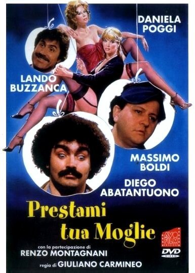 Смотреть фильм Одолжи свою жену / Prestami tua moglie (1980) онлайн в хорошем качестве SATRip