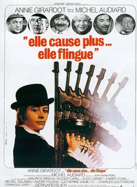 Смотреть фильм Она не только болтает, она всех мочит / Elle cause plus, elle flingue (1972) онлайн в хорошем качестве SATRip