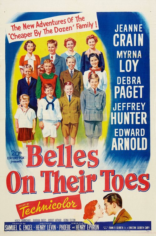 Смотреть фильм Оптом дешевле 2 / Belles on Their Toes (1952) онлайн в хорошем качестве SATRip