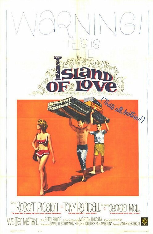 Смотреть фильм Остров любви / Island of Love (1963) онлайн в хорошем качестве SATRip