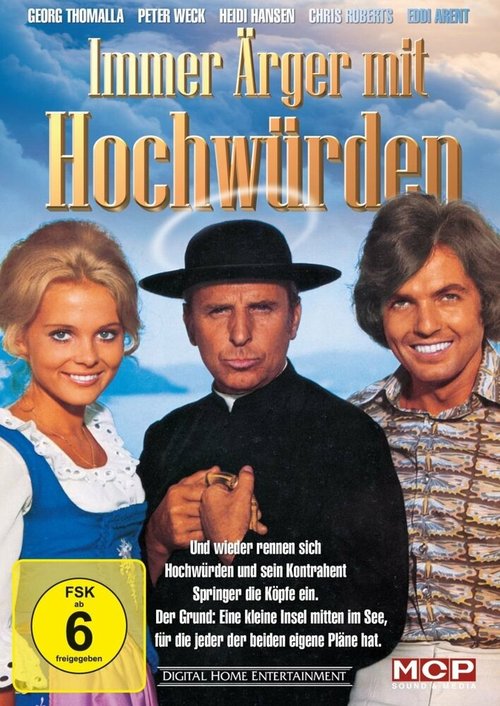 Смотреть фильм От преподобного одни неприятности / Immer Ärger mit Hochwürden (1972) онлайн в хорошем качестве SATRip