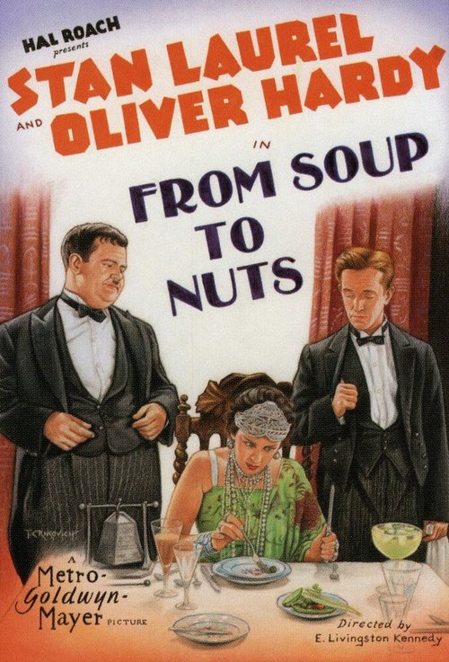 Смотреть фильм От супа до десерта / From Soup to Nuts (1928) онлайн 