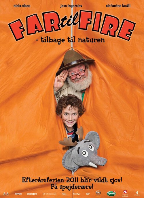 Смотреть фильм Отец четверых — на природе / Far til fire - tilbage til naturen (2011) онлайн в хорошем качестве HDRip