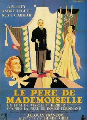 Смотреть фильм Отец мадемуазель / Le père de Mademoiselle (1953) онлайн в хорошем качестве SATRip