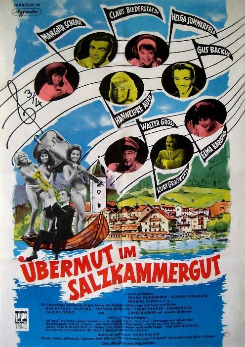Смотреть фильм Озорство в Зальцкаммергут / Übermut im Salzkammergut (1963) онлайн в хорошем качестве SATRip