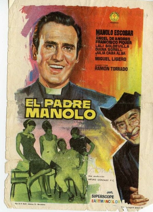 Смотреть фильм Падре Маноло / El padre Manolo (1967) онлайн в хорошем качестве SATRip