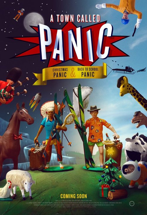 Смотреть фильм Паника в городе / A Town Called Panic: Double Fun (2016) онлайн в хорошем качестве CAMRip