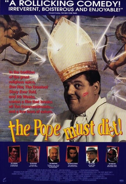 Смотреть фильм Папа Римский должен умереть / The Pope Must Die (1991) онлайн в хорошем качестве HDRip