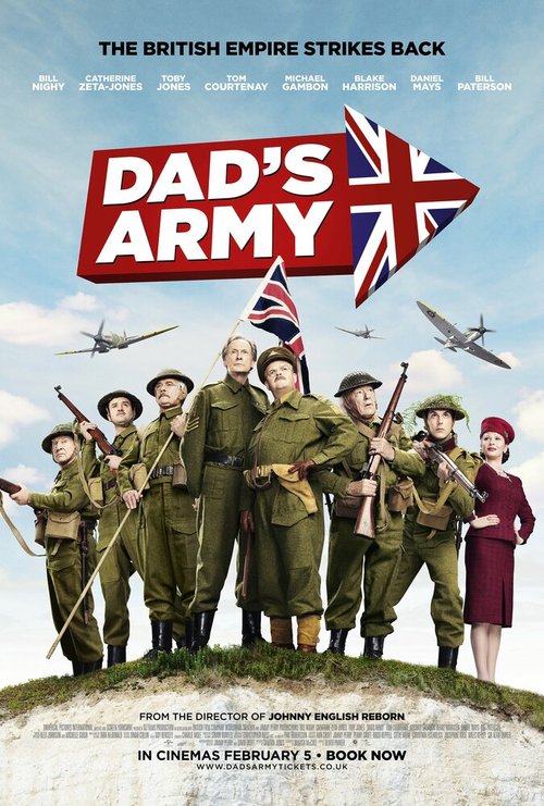 Смотреть фильм Папашина армия / Dad's Army (2015) онлайн в хорошем качестве HDRip