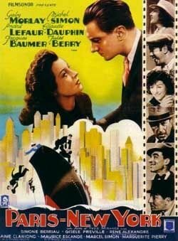Смотреть фильм Париж-Нью-Йорк / Paris New-York (1940) онлайн в хорошем качестве SATRip