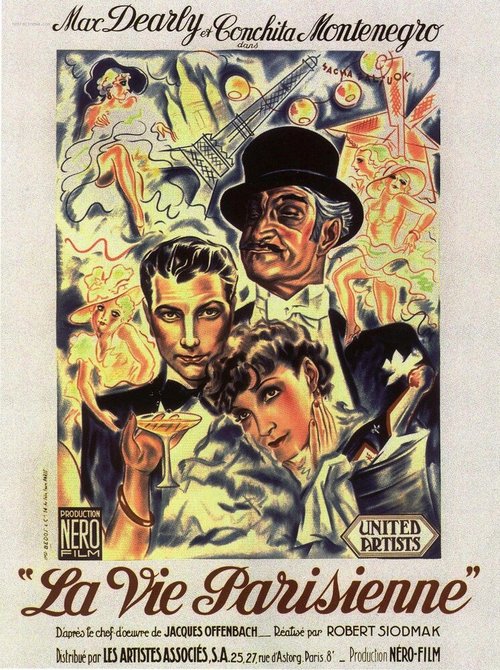 Смотреть фильм Парижская жизнь / La vie parisienne (1936) онлайн в хорошем качестве SATRip