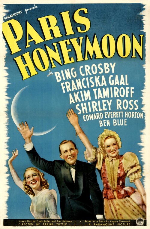 Смотреть фильм Парижский медовый месяц / Paris Honeymoon (1939) онлайн в хорошем качестве SATRip