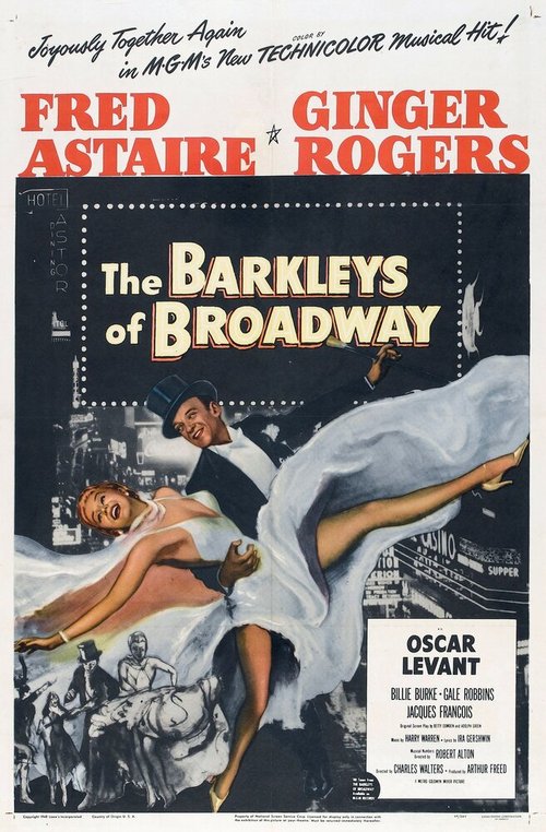 Смотреть фильм Парочка Баркли с Бродвея / The Barkleys of Broadway (1949) онлайн в хорошем качестве SATRip
